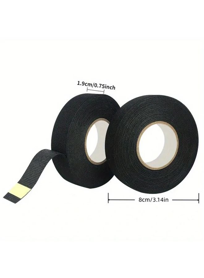 Heat Resistant Electrical Tape 2 Rolls 0 354 in x 393 37 in No Residual Glue Insulation - Image 5