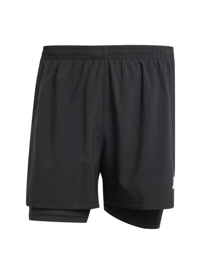 Adidas Adidas Otr B S 2In1 M Black Running Shorts For Men XS