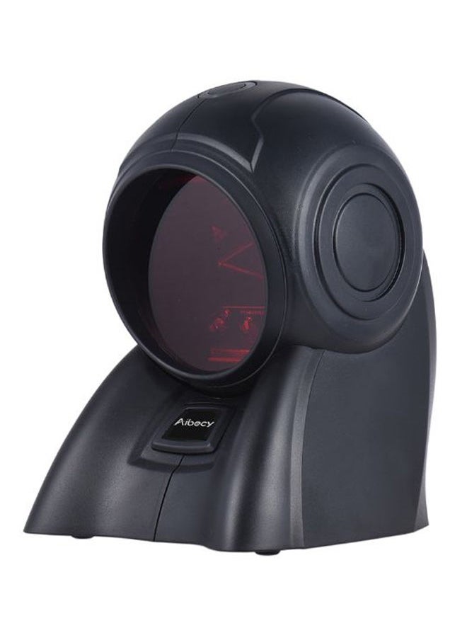 NIBEMINENT USB Orbit Barcode Auto Scanner Black  - Image 1