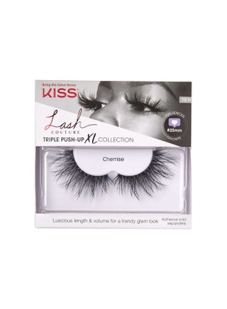 Lash Couture Triple Push Up XL Collection False Eyelashes, 3D Volume in Extra Long Length with Triple Design Technology, Cruelty-Free and Reusable, Style 'Chemise', 1 Pair Fake Eyelashes - pzsku/Z212FBEF73248CE28788DZ/45/1743332144/6ae71b42-41d4-4395-a56c-34f41420a389