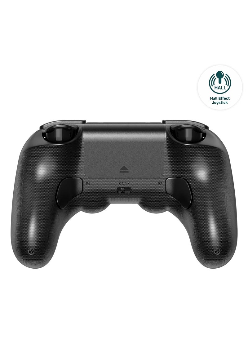 Generic - 8Bitdo Pro 2 Bluetooth Controller for Switch, Hall Effect Joystick Update, Wireless Gaming Controller for Switch, PC, Android, and Steam Deck & Apple (Black) - Image 1