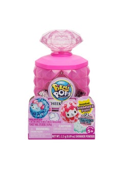 Pikmi Pops Pikmi Pops Cheeki Puffs - 1pc Medium Collectible Scented Shimmer Plush Toy in Perfume with Surprises  - Image 4