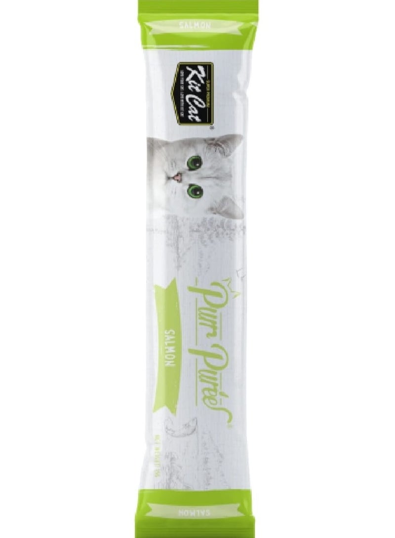 Kit Cat Puree Salmon (5+1x75g) - Image 3