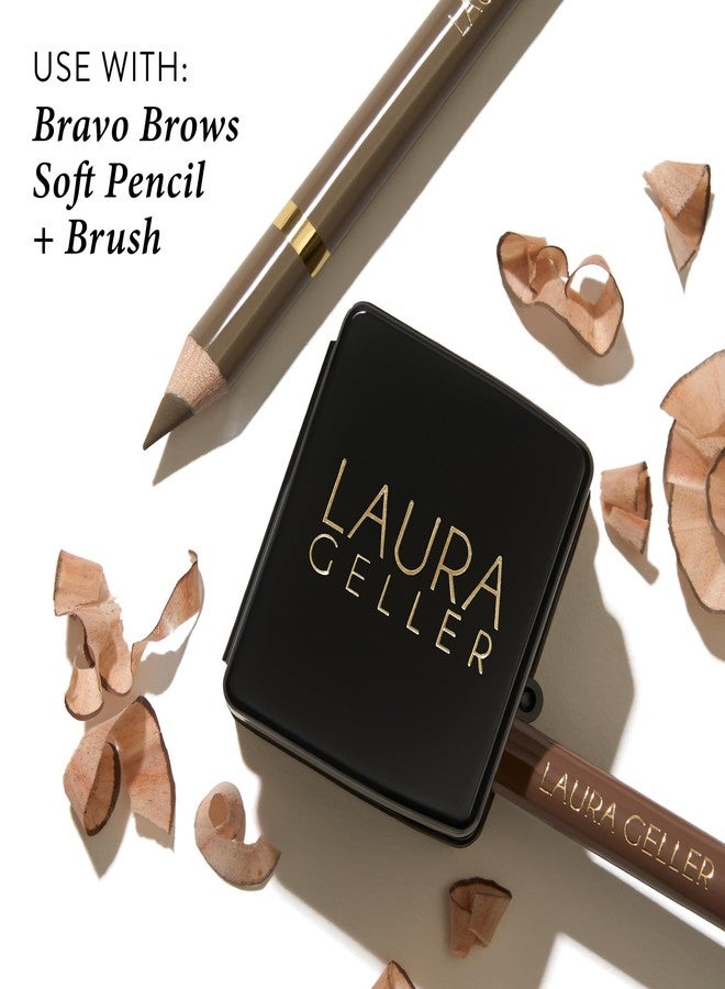LAURA GELLER NEW YORK Eye + Lip Cosmetic Pencil Sharpener - Easy to Clean - Eyeliner, Lip Liner and Eyebrow Pencil Sharpener - Image 4
