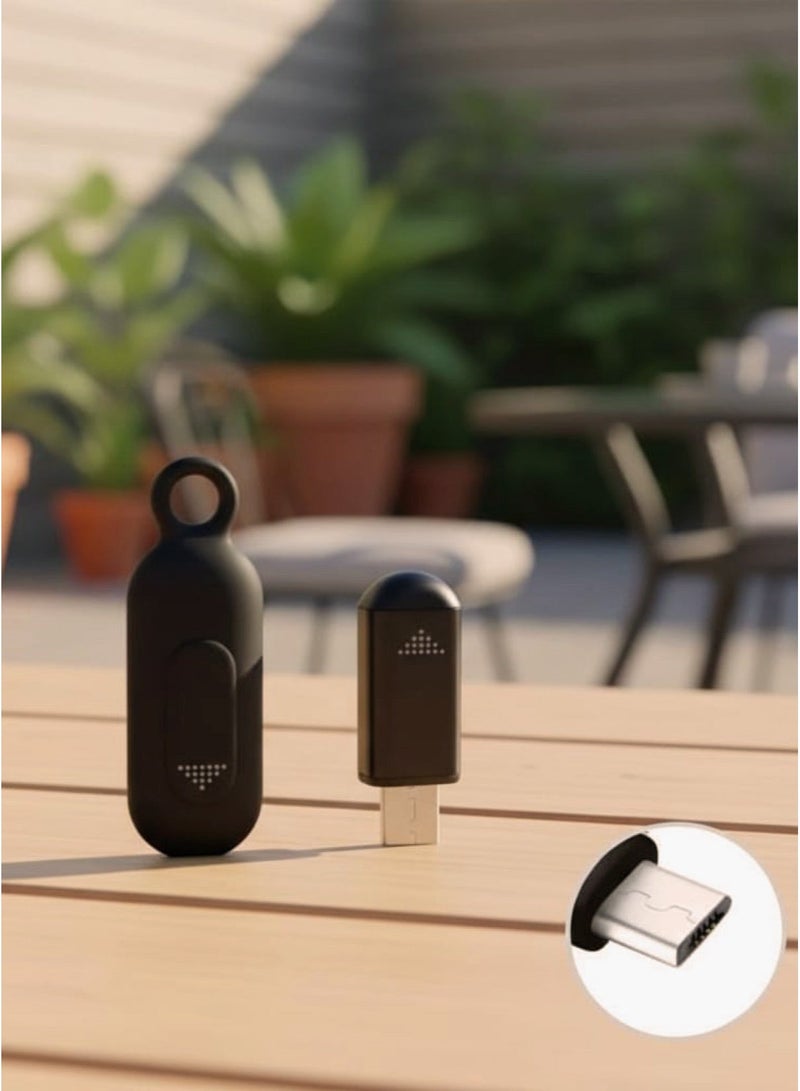 Smart Remote Control Adapter and IR Blaster for Smartphone with Micro USB Port, Universal Remote for TV and AC, Portable Keychain Design - Image 5