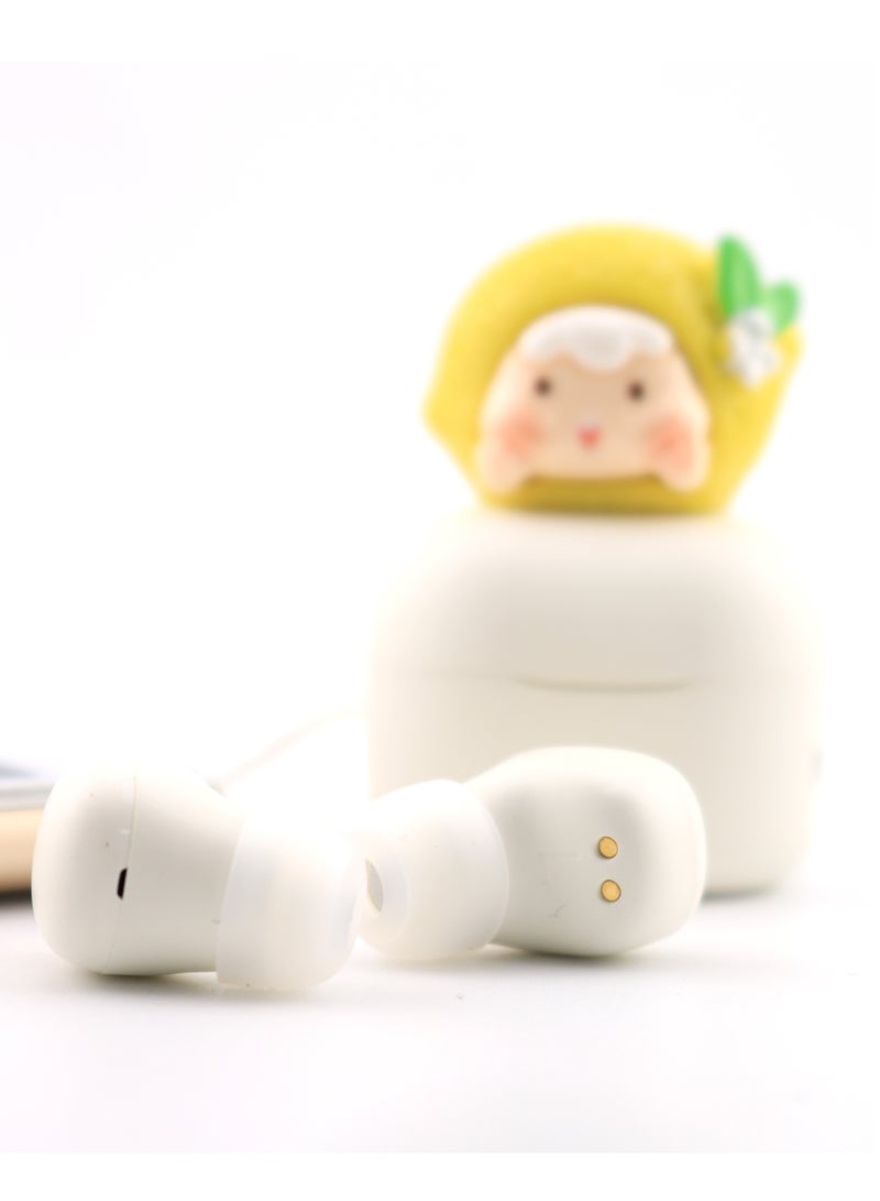 AMBERJACK True Wireless Earbuds For Kids Online Learning School, Travel, Compatible with iPhone, iPhone14Series, iPhone15 Series, Samsung, and Android - Image 1