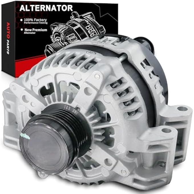 AOTPAT High Output Alternator for:-Jeep Grand Cherokee 2011-2020,for:-Dodge Durango GT 2017-2020,Charger SE 2011-2016 Charger SXT 2012-2020,for:-Chrysler 300,for:-Ram 1500,12V 180Amp,OE# 4801778AF - Image 1