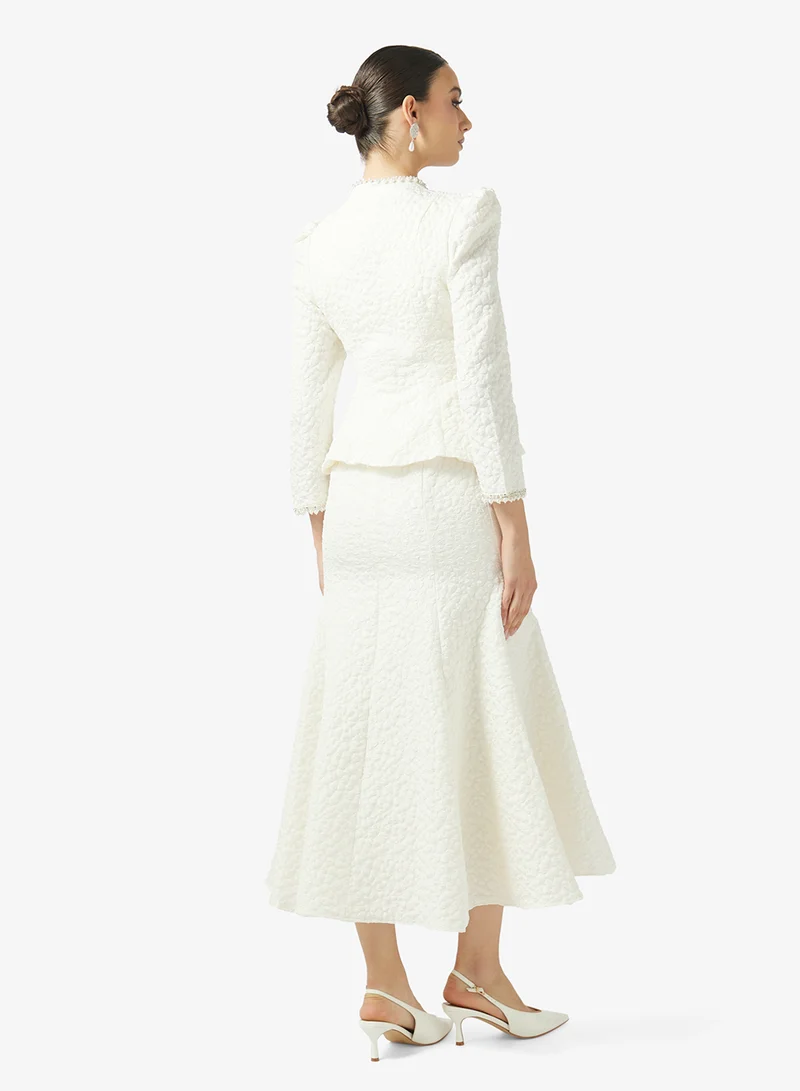 خزانة Mermaid Cut Dress With Bolero