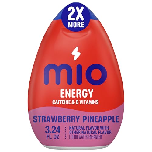 mio Energy Strawberry Pineapple Flavored with other natural flavor Liquid Water Enhancer, 3.24 fl oz Bottle - Image 1
