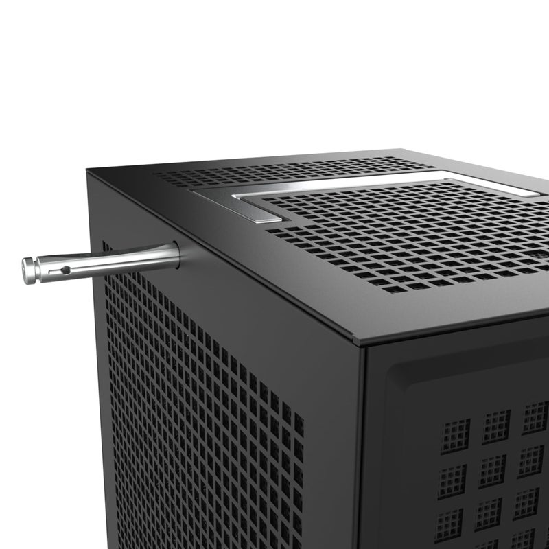 HYTE Revolt 3 Small Form Factor Premium ITX Computer Gaming Case Only, Metal, Black - Image 3
