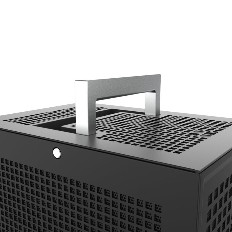 HYTE Revolt 3 Small Form Factor Premium ITX Computer Gaming Case Only, Metal, Black - Image 4