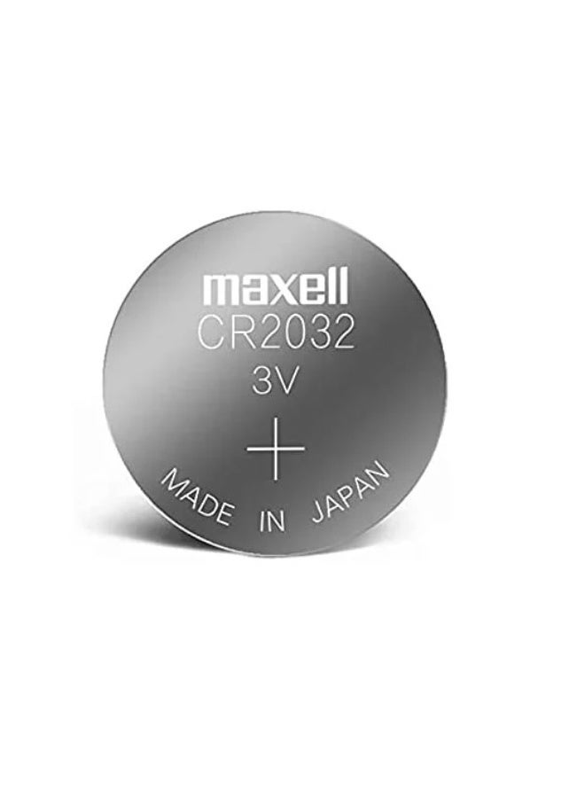 Maxell Original Maxell 2032 battery, 3 pieces, for smartwatches, remotes, and keys - Image 5