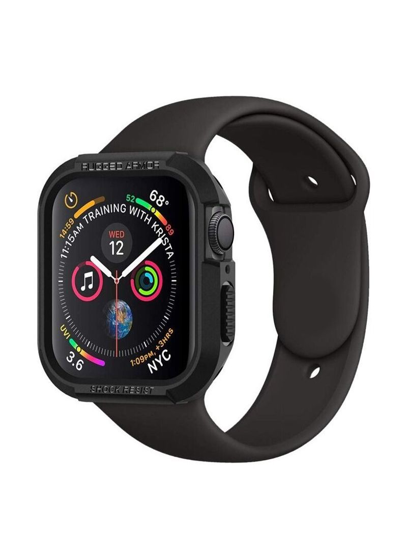 TWEGGON Soft Shockproof Protection Case for Apple Watch Series 9/8/7 41mm Black  - Image 1