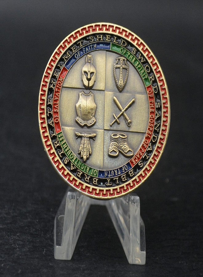 Glamtune Put On The Whole Armor of God Challenge Coin 3D Prayer Coin - Image 4