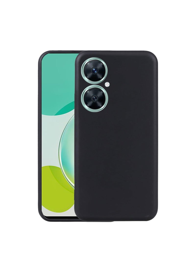 عام Huawei Nova 11i Case Thin TPU Cover with Camera Protection Anti-Scratch Slim Fit Flexible Phone Case for Huawei Nova 11i 2023 Black - Image 1