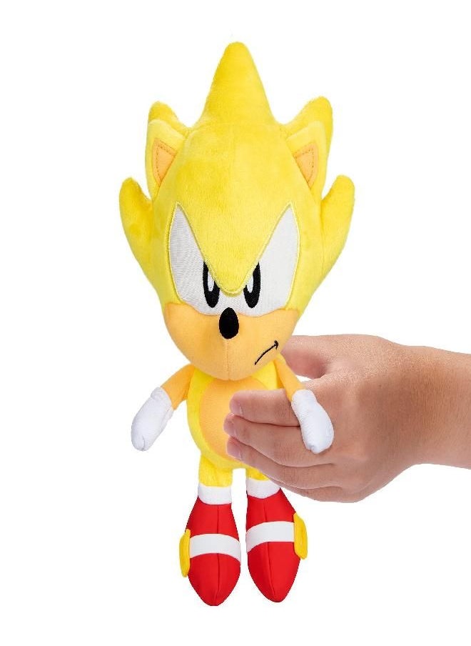 Sonic The Hedgehog - Sonic The Hedgehog-Plush 9-Inch Super Sonic Collectible Toy - Image 1