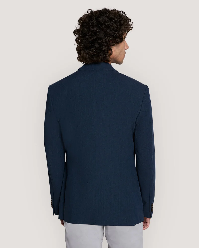 GANT Gant Slim Fit Cotton Linen Suit Jacket