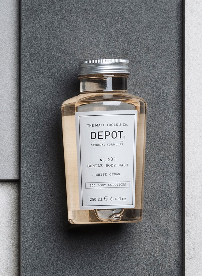 Depot غسول الجسم اللطيف بخشب الأرز الأبيض - ينظف ويرطب البشرة، يترك رائحة منعشة وخشبية ومنعشة (250 مل) - Image 2