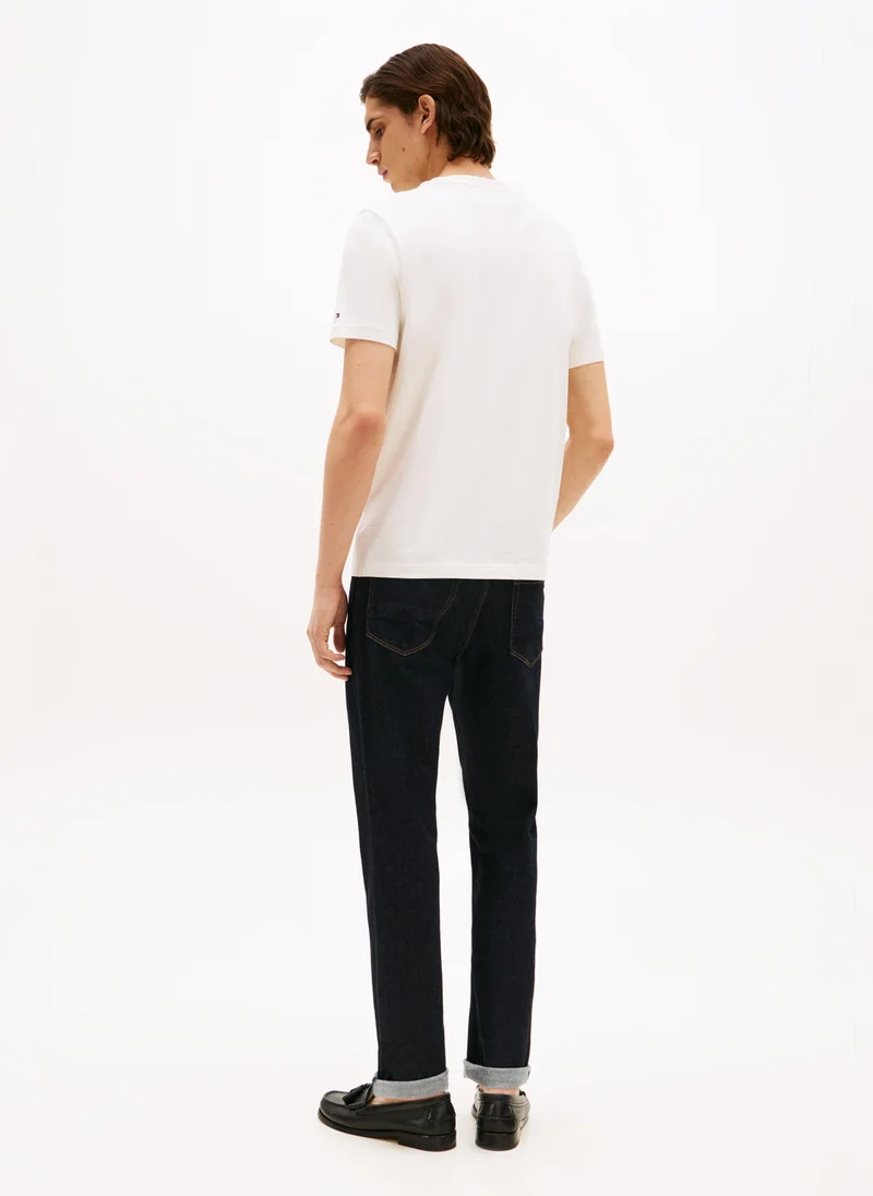 TOMMY HILFIGER Logo Regular Fit Crew Neck T-Shirt