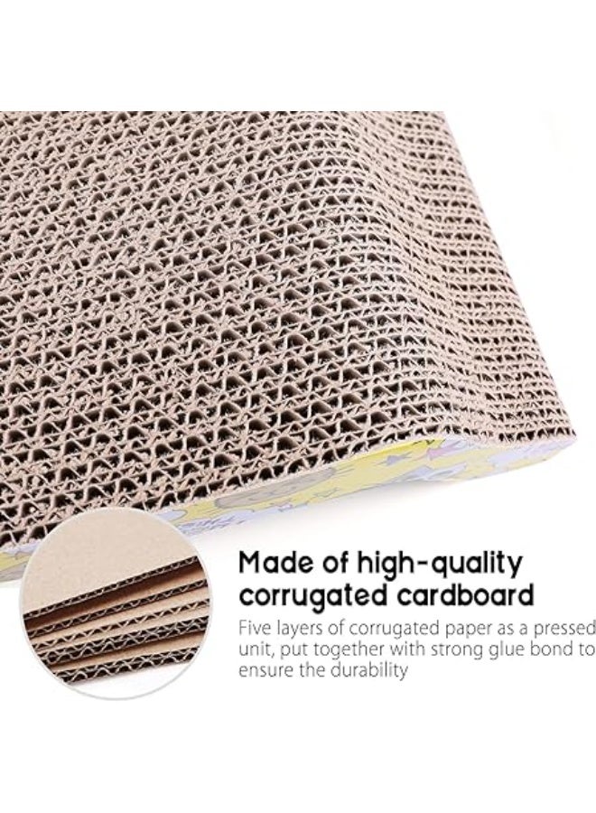 Bear Cat Scratching Board Lounger Sofa Bed, Reversible Cat Scratching Pads - Premium Cardboard Construction - Image 5