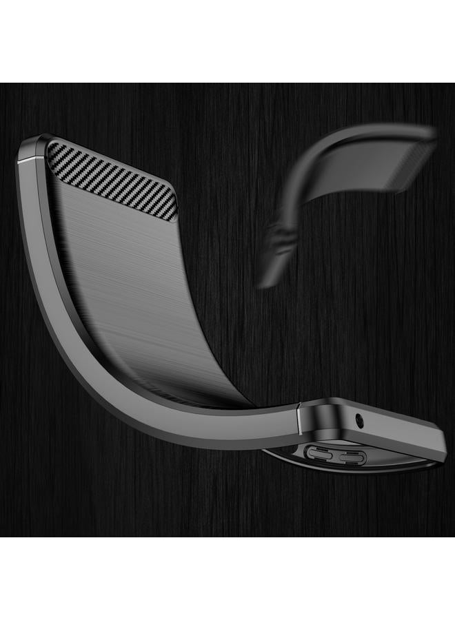erorex Case For Lenovo K12 / Motorola Moto E7 Brushed Texture Carbon Fiber TPU Phone Case - Image 5