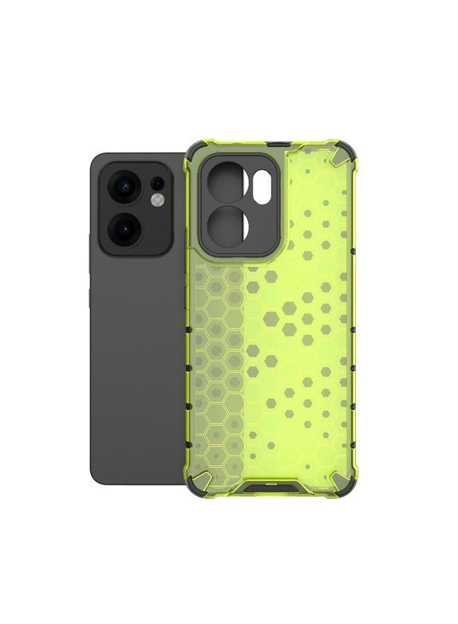S-TOP Case For OPPO Reno13 F 5G Global Honeycomb Shockproof Phone Case - Image 4