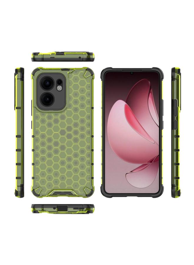 S-TOP Case For OPPO Reno13 F 5G Global Honeycomb Shockproof Phone Case - Image 3