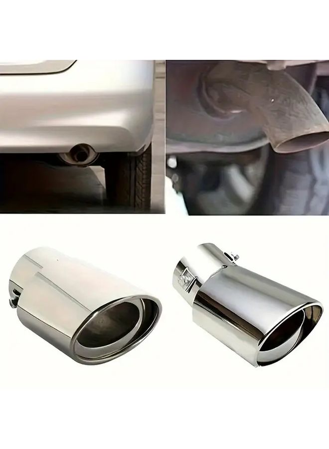 Curved Universal Stainless Steel Exhaust Pipe Durable Easy Installation For Enhanced Engine Performance - Image 4