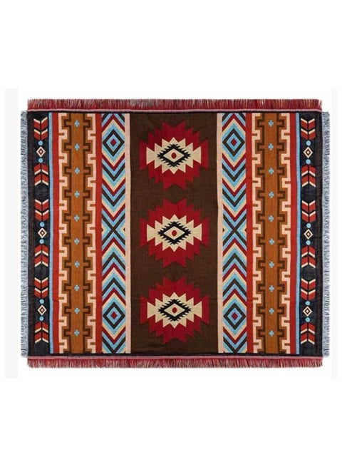 Beach Blanket ,Multi Use Outdoor Camping Mat, Picnic Blanket,Cotton Knitted Sofa Blanket,Camping Beach Rug Living Room Carpet Bedspread deken(130*180cm)