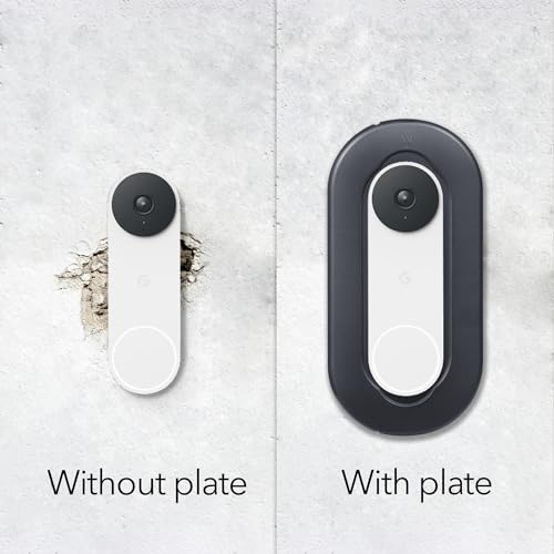 Wasserstein Wall Plate for Google Nest Doorbell (wired, 2nd gen) - Made for Google Nest - Image 5