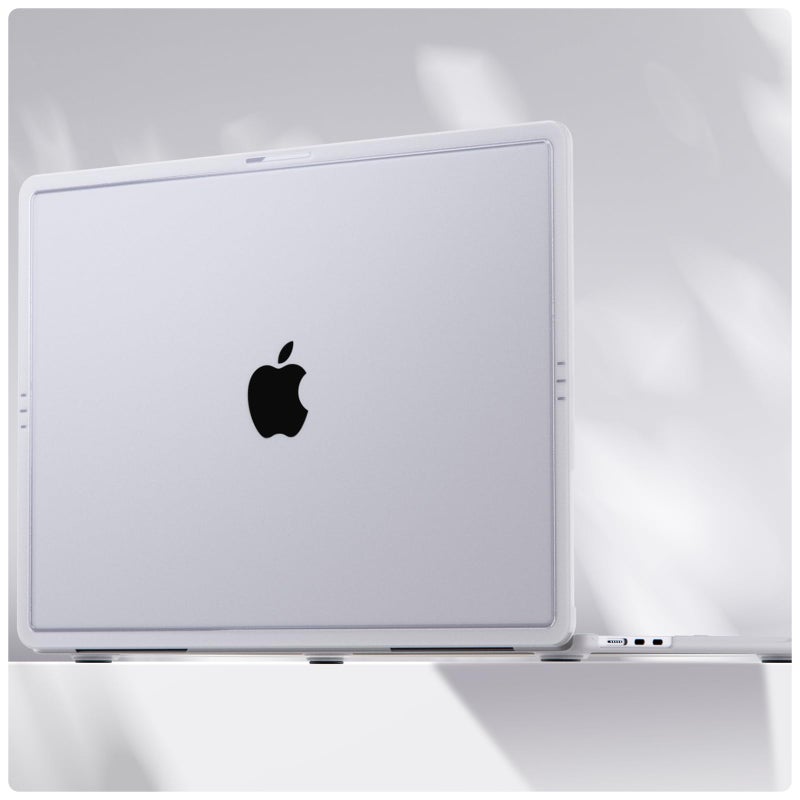 Soonjet CrackGuard for MacBook Air 15 inch Case | M5 M4 M3 M2 2026 2025-2023 | Anti-Crack Upgrade | Thinner, Lighter, Tougher | Anti Fingerprint & Scratch | Hard Shell Laptop Cover | Matte Clear - Image 1