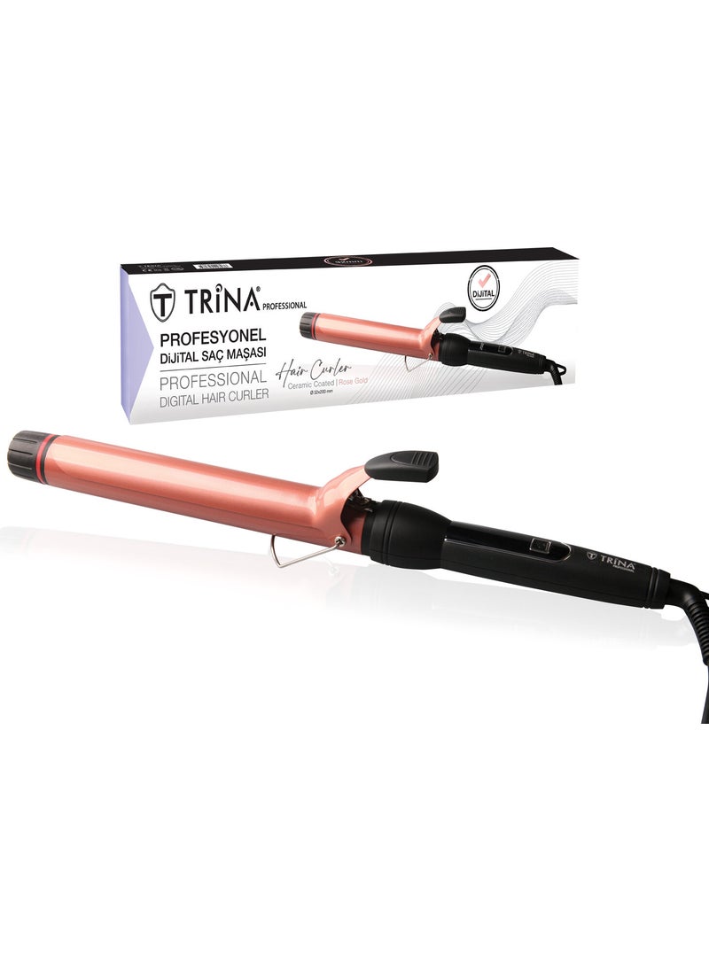 Trina 32 mm Professional Hair Curling Iron - 82 