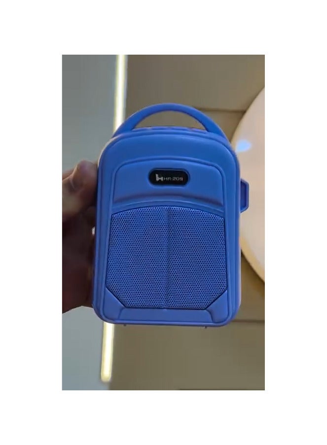 Portable Wireless Bluetooth Speaker with Stereo Sound and Deep Bass, Gift Bag Design with Hand and Shoulder Strap, Perfect for Travel and Outdoor Use 