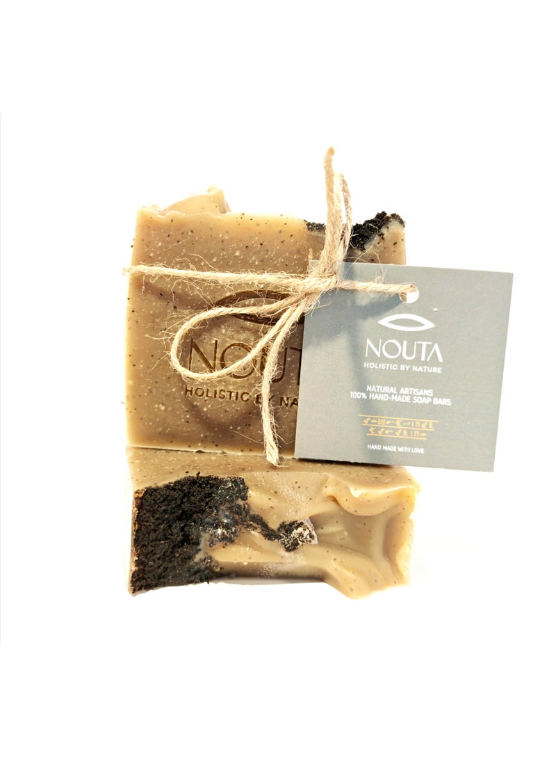 Nouta Ground & Glow – Coffee Soap - Image 1