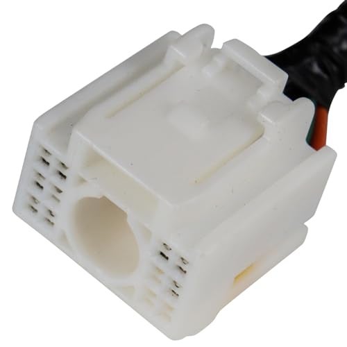 TRQ Passenger Side Right Mirror Power Heated Smooth Black Paint to Match Compatible with 2023 2024 Kia Sportage KI1321296 - Image 2