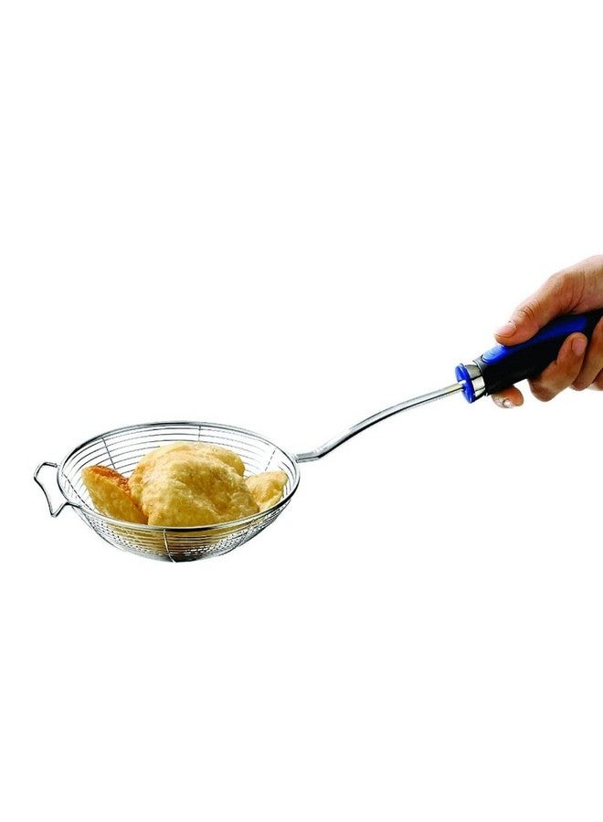 PUTHAK مصفاة قلي PUTHAK بوري جارا 16 سم سلة قلي عميقة من الفولاذ المقاوم للصدأ (فضي عبوة 1) - Image 5