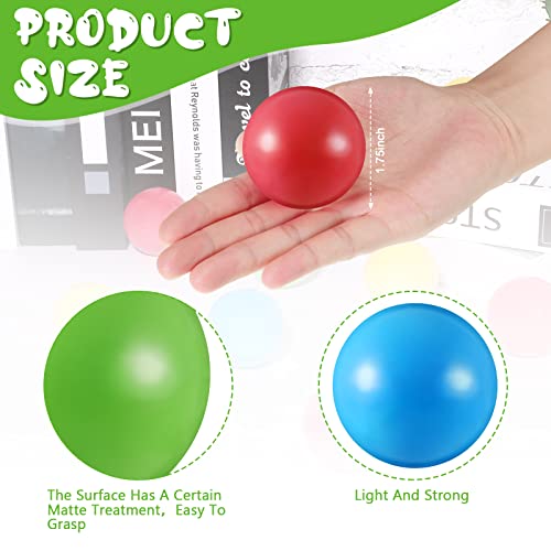 Civaner 12 Pieces Multi Colored Plastic Replacement Balls Small Bulldozer Popper Toy Balls 175 Inch Soft Crush Proof Air Filled Ocean Ball for Toddlers Classic - Image 5