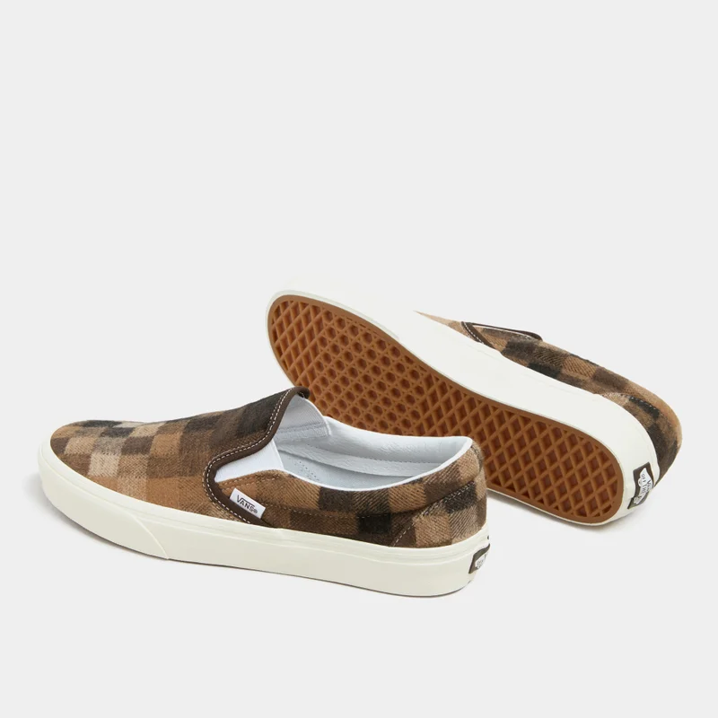 Vans Brown Classic Slip-On Unisex Shoes  | Best Price UAE
