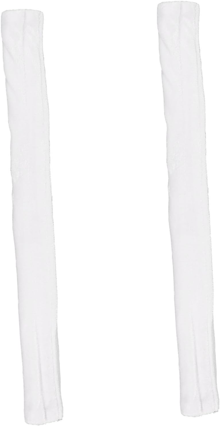 VERDANVERSE 2pcs White Refrigerator Handle Covers, Non-Slip, Oil-Resistant Kitchen Appliance Handle Protectors for Microwave Oven and Fridge Door Use - Image 1