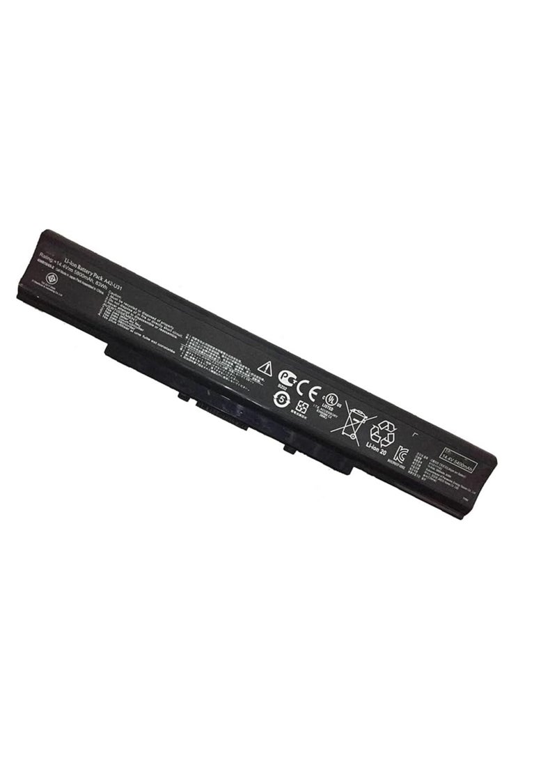Compatible with A32-U31 4400mah/47w Battery Compatible with For A42-U31 U31 U31 U41 P31 P41 X35 X35F Replacement Battery