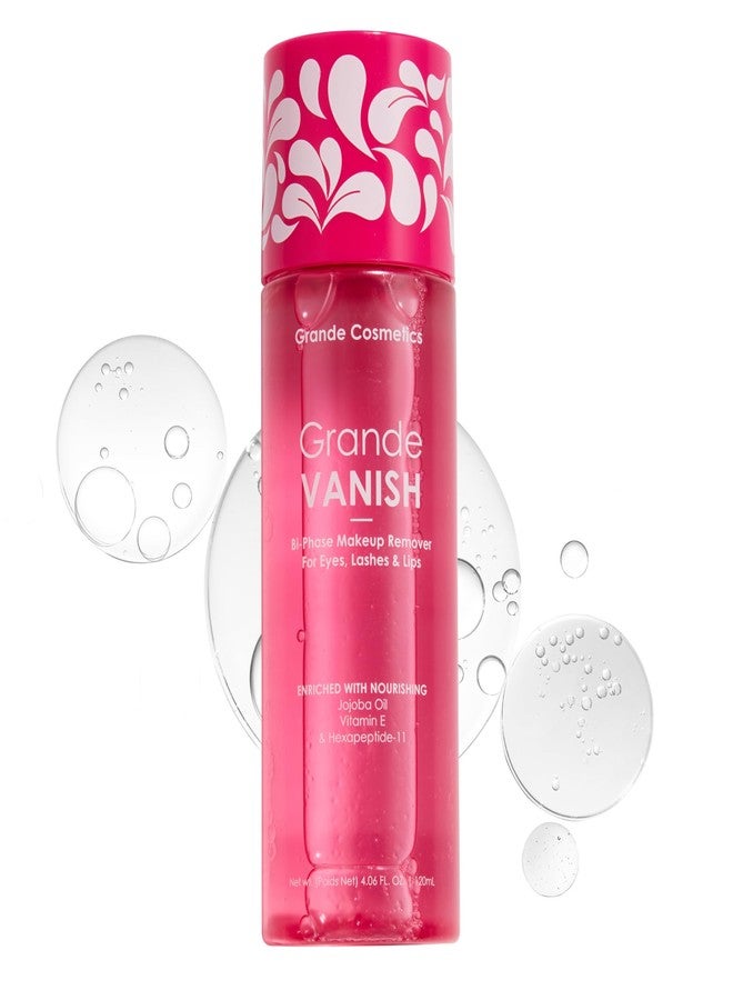 Grande Cosmetics Makeup Remover, Removes Water & Oil Based Makeup, Long-Wear & Waterproof Makeup Vanish - Image 1