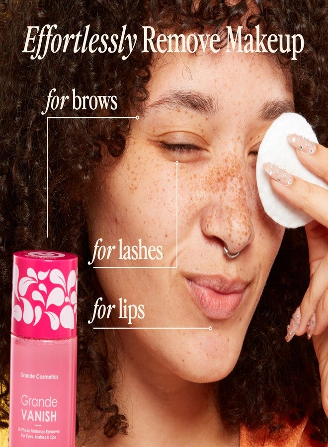 Grande Cosmetics Makeup Remover, Removes Water & Oil Based Makeup, Long-Wear & Waterproof Makeup Vanish - Image 5