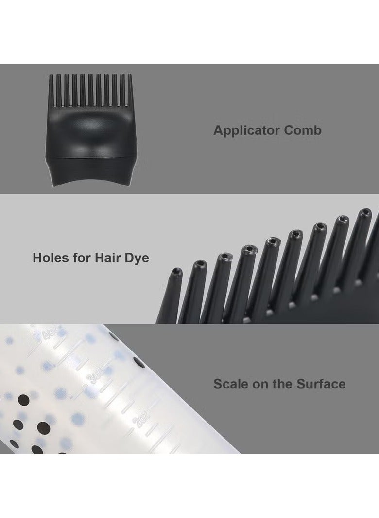Ucanbe Hair Dyeing Coloring Applicator Bottles Root Comb Black 17X4.5X4.5cm - Image 5