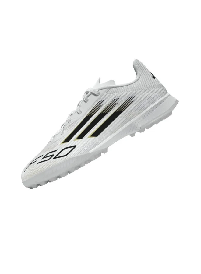 Adidas Adidas F50 League Tf J U White Football/Soccer Shoes For Kids