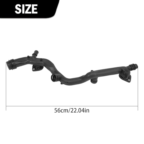 FanPaYY Engine Coolant Radiator Pipe Water Hose for S4 S5 Q7 30T 20082012 Touareg 20132018 06E121045Q 06E121045AE 06E121045BA 06E121045BD Radiator Coolant YPipe - Image 3