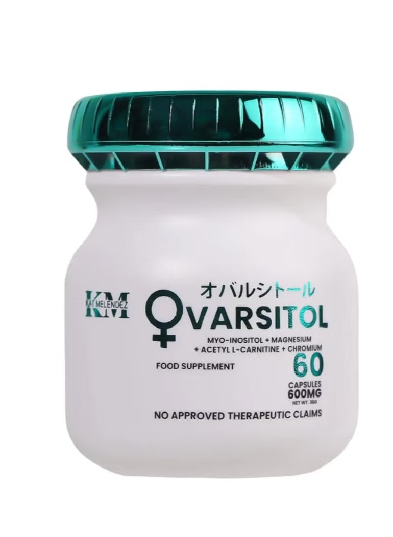 KM OVARSITOL Myo-Inositol Formula for Hormonal Balance & Wellness – 60 Capsules - Image 2