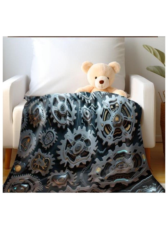 general Flannel thin blanket (warm and comfortable, suitable for sleep, gaming, dust removal and sandproof) 150cm*200cm - 713 - Image 5