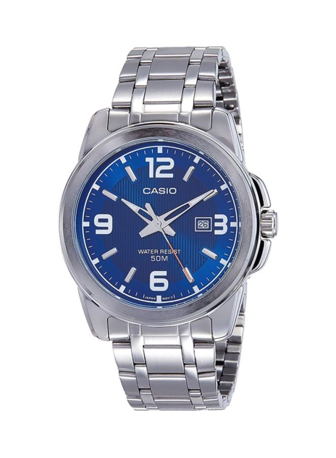 CASIO Men Stainless Steel Analog Wrist Watch MTP-1314D-2AVDF - Image 1