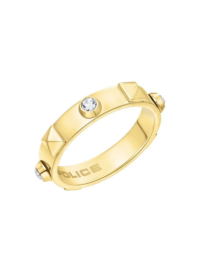 POLICE POLICE - Fizzy Finger Ring for Women Gold Plating with crystals - PEJLF0001604