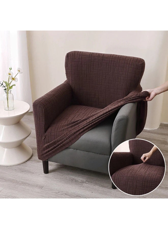 Stretch Single Sofa Cover Elastic All-inclusive Couch Slipcover Anti-scratch Dustproof For Living Room Single Seat Sofa Decoration - Image 1